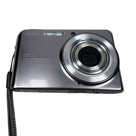 Casio Exilim EX-S770 Digital Camera Silver 7.2MP 3x Optical FOR PARTS OR REPAIR - Picture 2 of 9